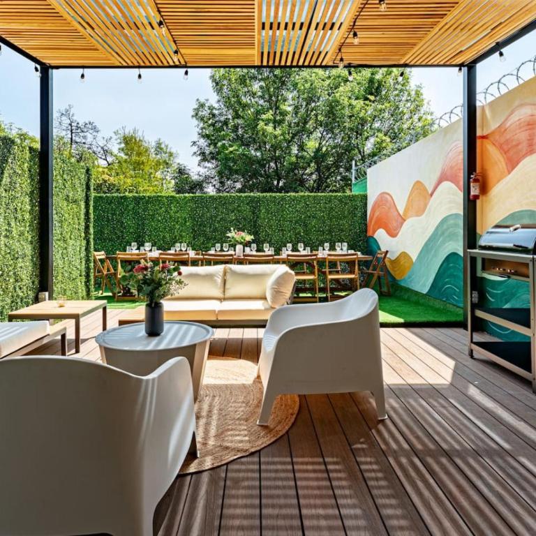 Spacious Condesa Stay, Rooftop Dining, BBQ - Vacation Home - 1