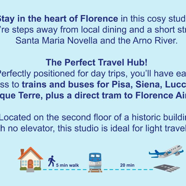 Love Nest, Studio Apartment 5 min Walk from Central Rail Station Santa Maria Novella - Appartamento con 1 Camera da Letto - 13