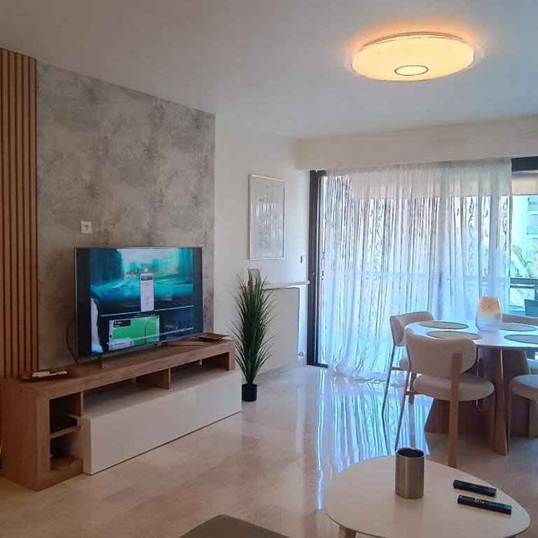 Les Jardins de la Croisette- luxueux 2p terrasse parking - Appartement 1 Chambre - 2