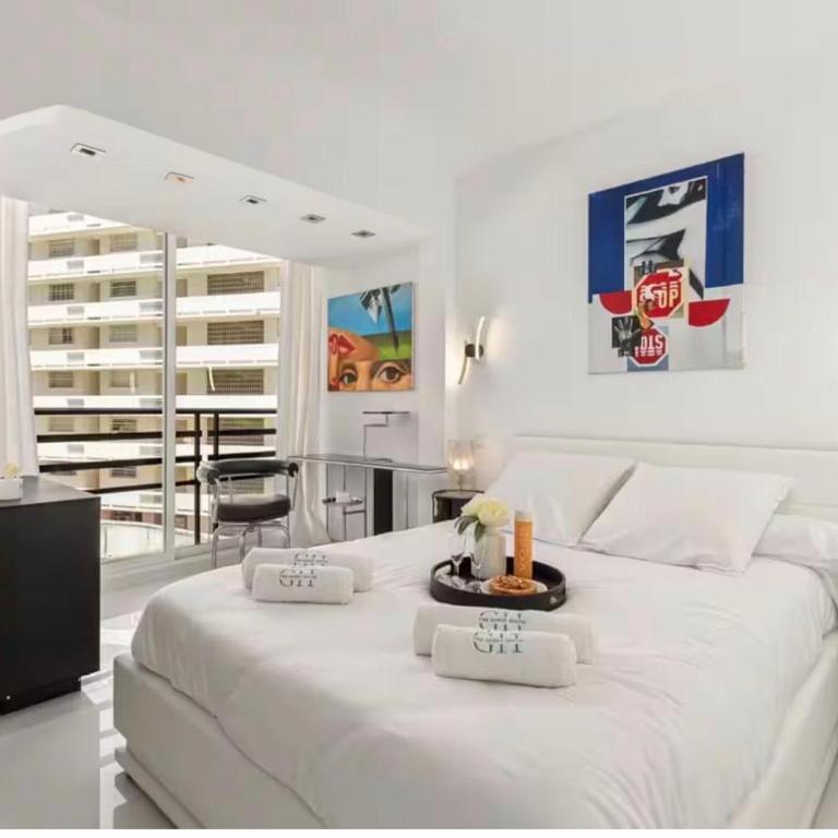 Luxueux 100m2 Croisette 5 étoiles - Vue mer Terrasse & Jacuzzi - Accès direct plage Miramar - Appartement 2 Chambres avec Terrasse et Vue sur la Mer - 15
