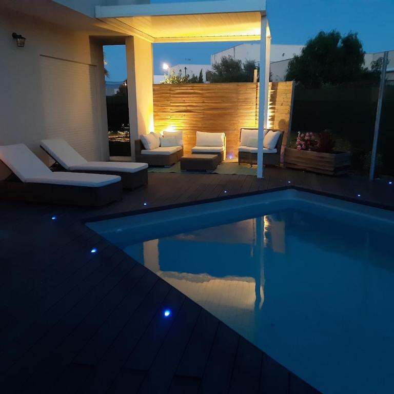 VILLA JAMERO, Bord de Mer, Piscine Chauffée, Balnéo, Climatisation,, Parking Privé - Villa - 9
