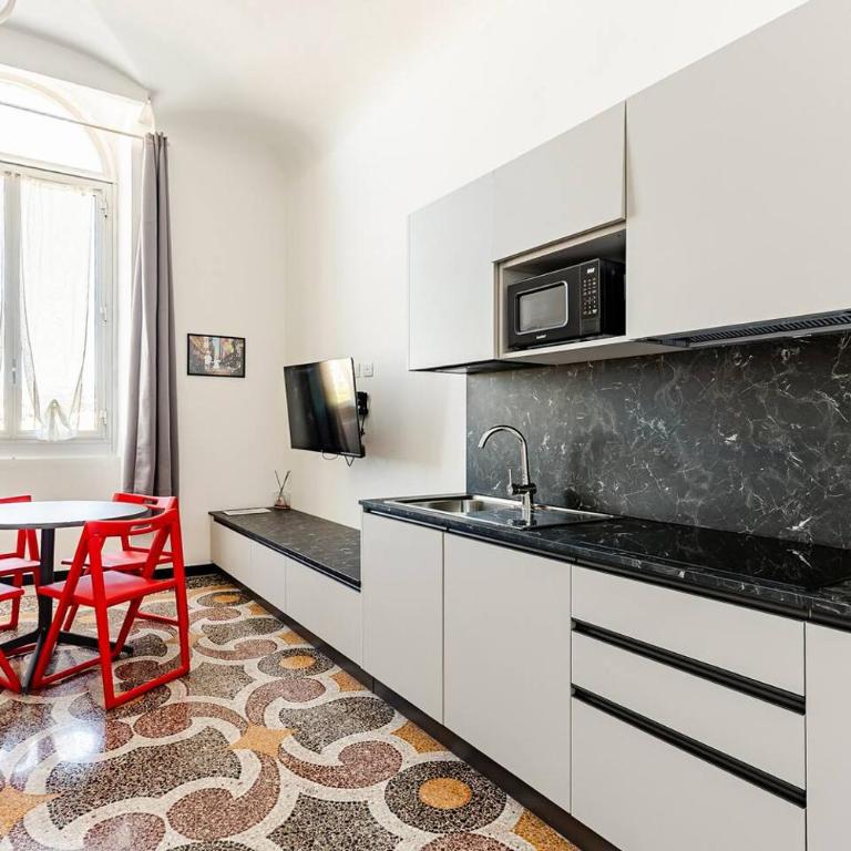 ROSA HOMES Urban Living - Porto Antico, Acquario, ascensore, wi-fi veloce - Monolocale Familiare - 22