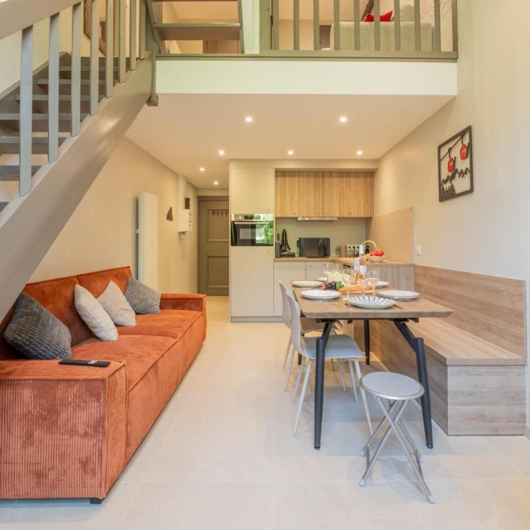 Full Nature apartment - Quiet Les Praz Retreat near Flégère Ski lift - Happy Rentals - Appartement Deluxe - 1
