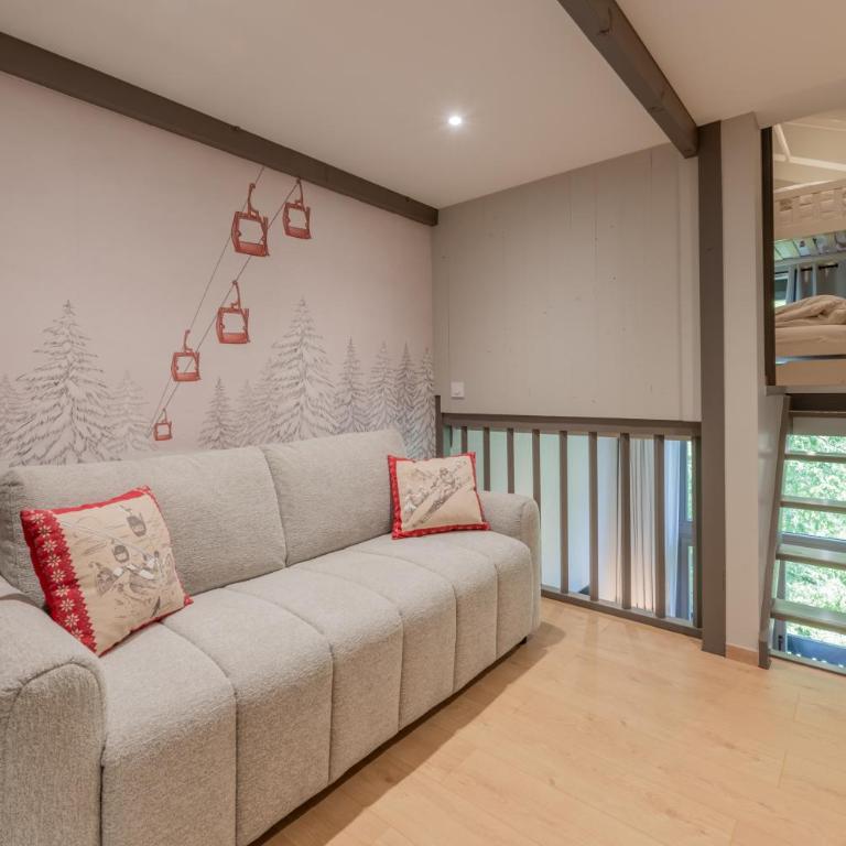 Full Nature apartment - Quiet Les Praz Retreat near Flégère Ski lift - Happy Rentals - Appartement Deluxe - 6