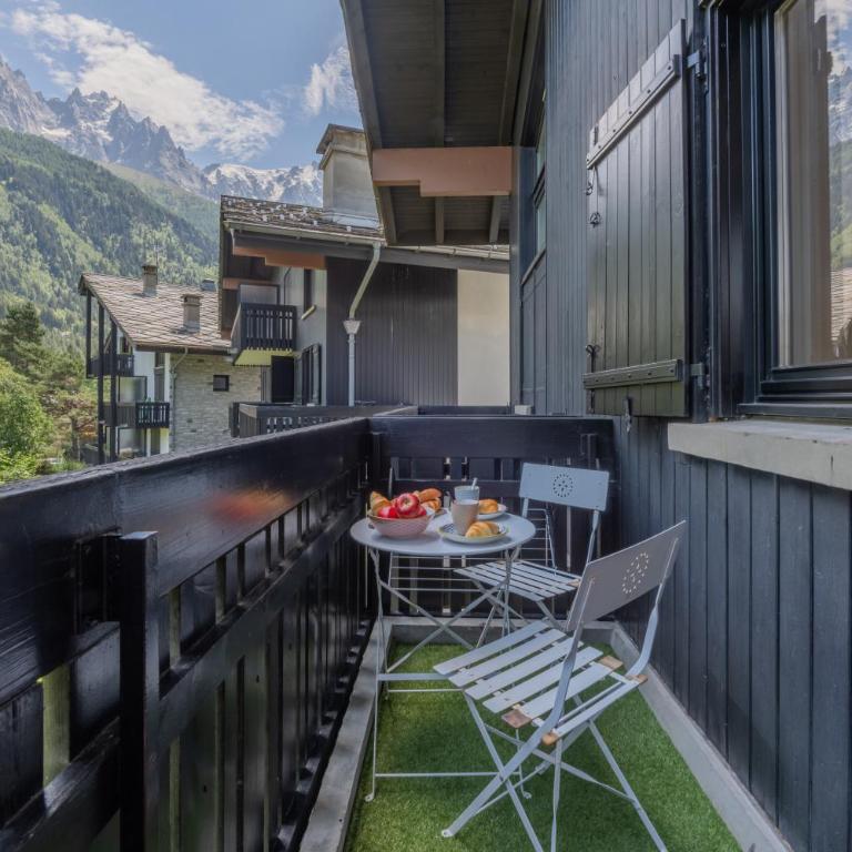 Full Nature apartment - Quiet Les Praz Retreat near Flégère Ski lift - Happy Rentals - Appartement Deluxe - 12
