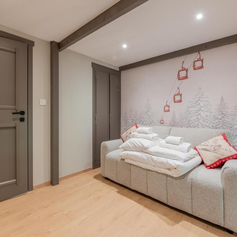 Full Nature apartment - Quiet Les Praz Retreat near Flégère Ski lift - Happy Rentals - Appartement Deluxe - 16