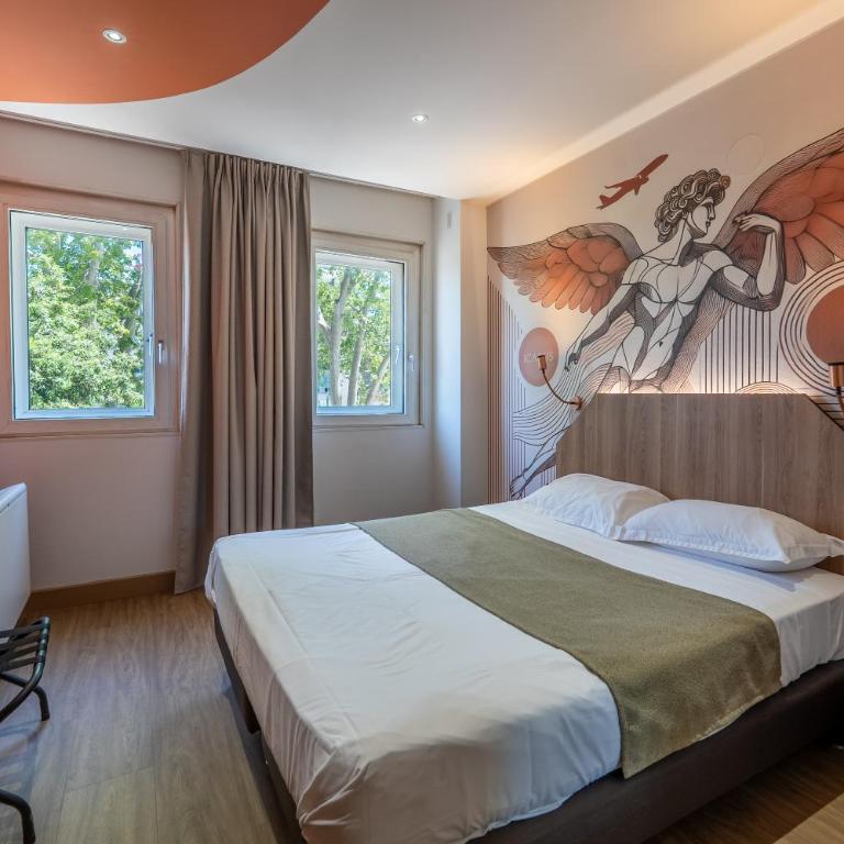 Hôtel Icare - Chambre Double Standard avec Douche - 1