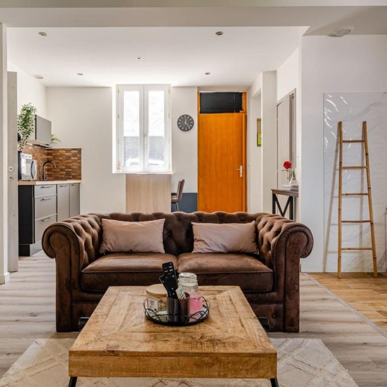 L'Eden Spa - Jacuzzi - Saint-Etienne - Apartamento de 1 dormitorio - 9