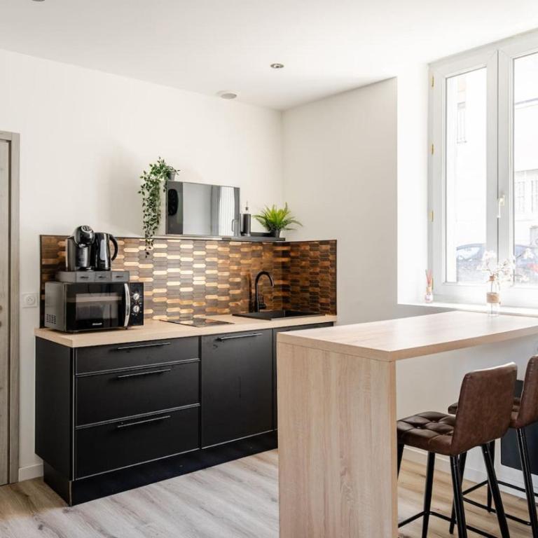 L'Eden Spa - Jacuzzi - Saint-Etienne - Apartamento de 1 dormitorio - 11