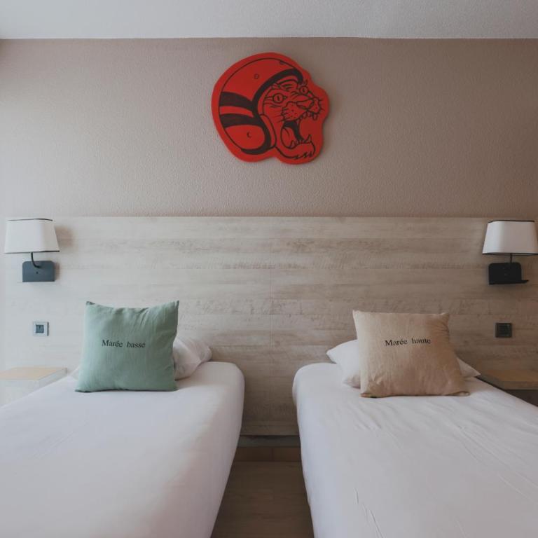 Surf Club Hôtel by Akena - Grande plage - Chambre Lits Jumeaux - 6