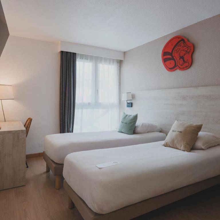 Surf Club Hôtel by Akena - Grande plage - Chambre Lits Jumeaux - 7