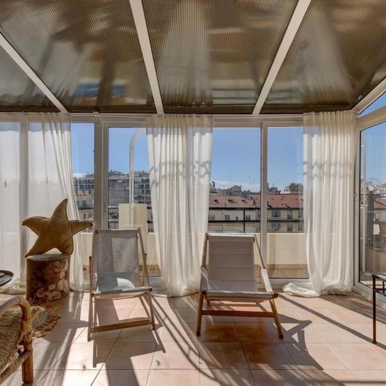 Top Floor Exceptional Terrace Nice Center - Two-Bedroom Apartment - 1
