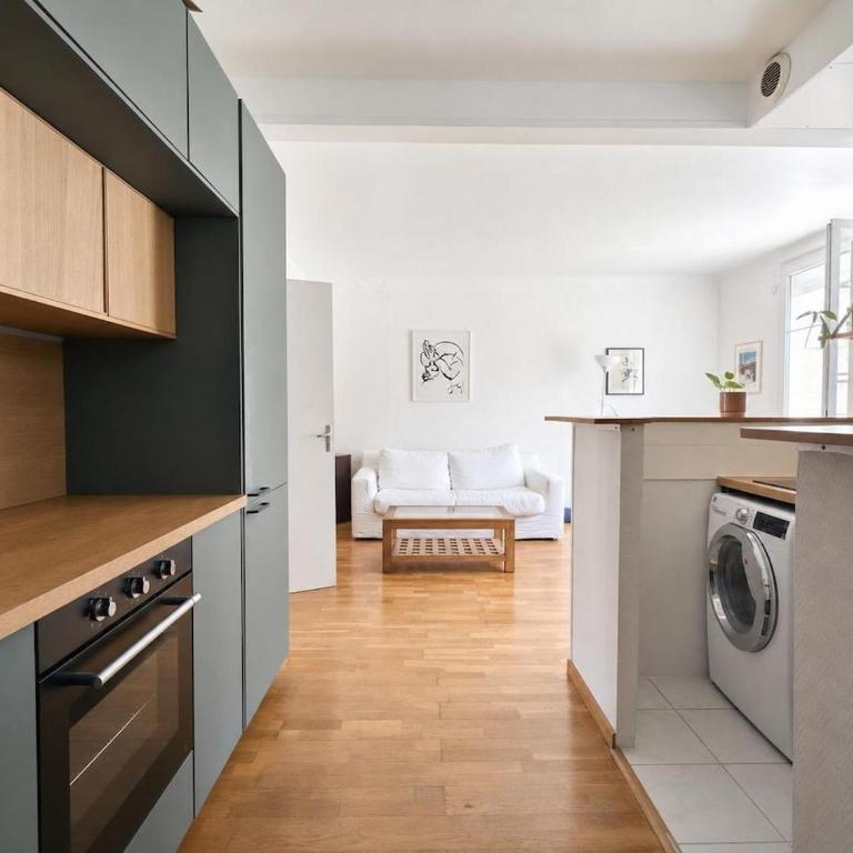 Paisible et élégant appart Buttes Chaumont 2 pers - Appartement 1 Chambre - 23