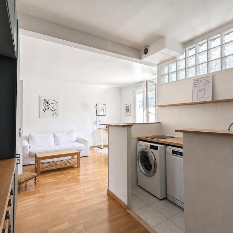 Paisible et élégant appart Buttes Chaumont 2 pers - Appartement 1 Chambre - 6