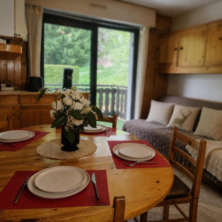 Charmant 2 pièces avec terrasse, proche commodités et navettes, 4 pers, WiFi, parking, Châtel - FR-1-676-187 - Appartement - 1