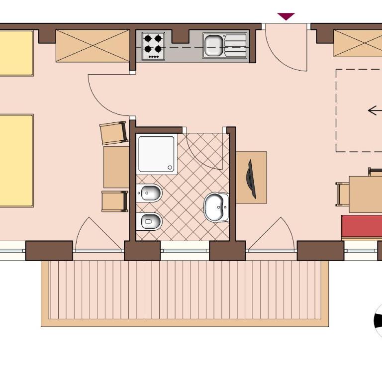 Tlisüra Apartments - Apartamento de 1 dormitorio con balcón - 4