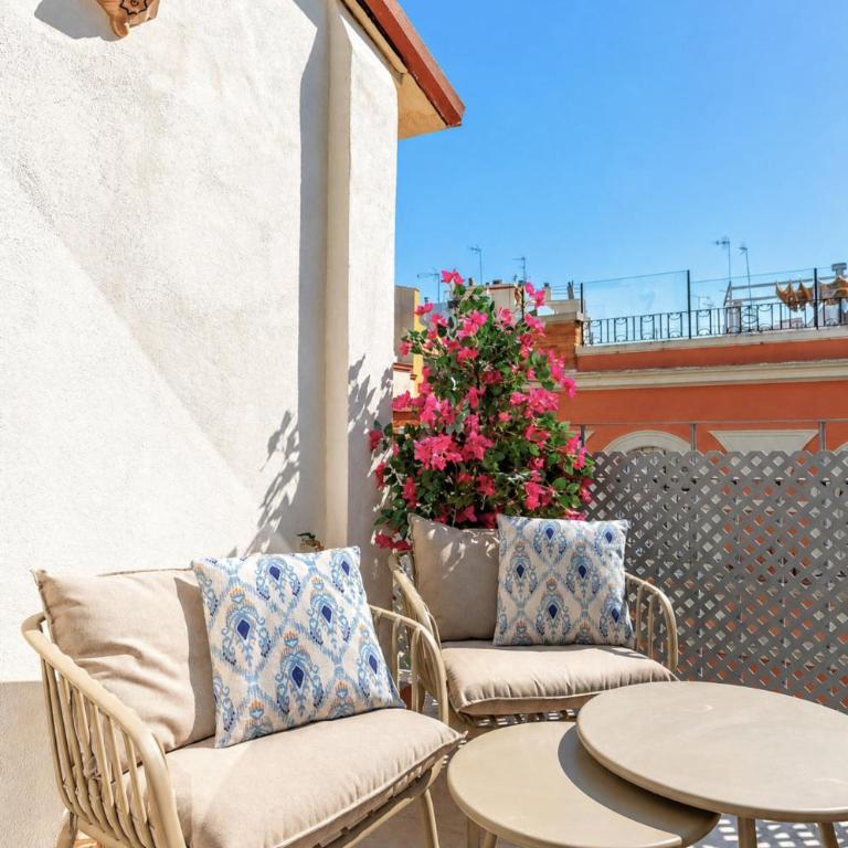 Santas Patronas Olehousing - Estudio con terraza - 2