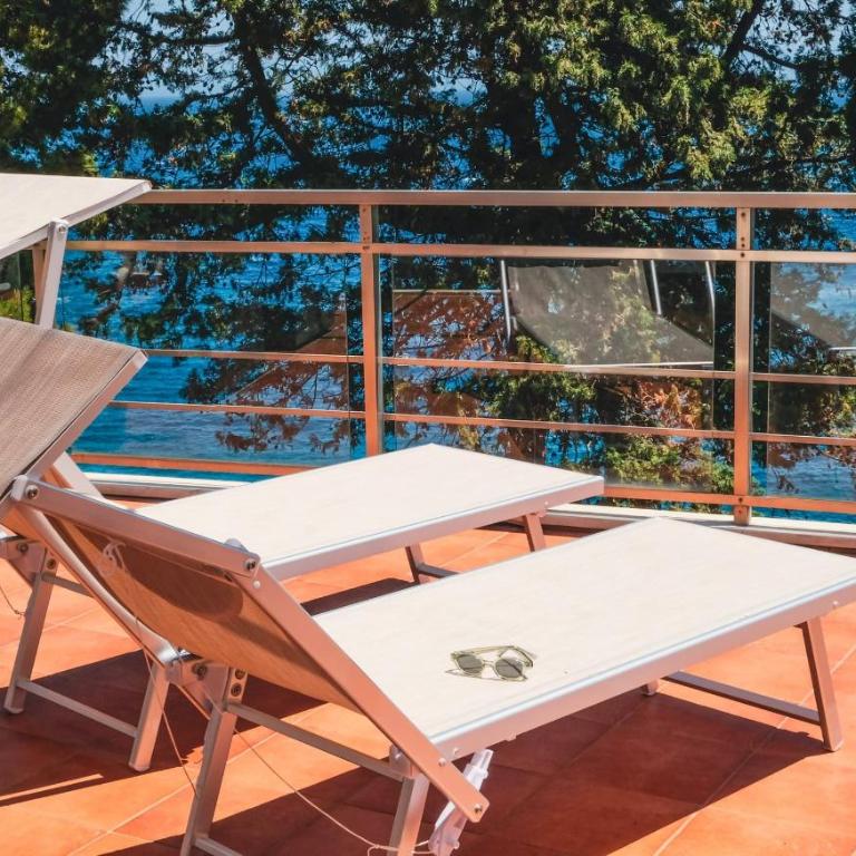 Baia Amuri Taormina - Camera Matrimoniale Deluxe con Balcone e Vista Mare - 7