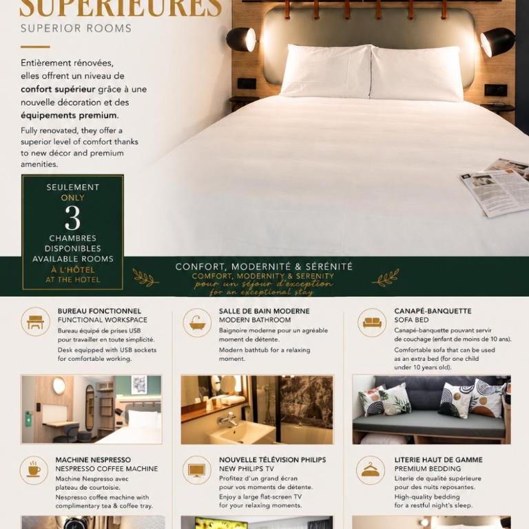 Campanile Annecy - Cran Gevrier - Chambre Double Standard - 2