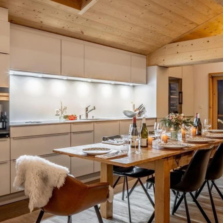 Property with peaceful surroundings in Les Houches - Appartement Deluxe - 40