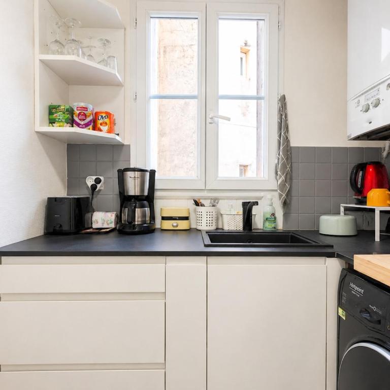 Lumineux et Calme Appartement - 4 personnes - Appartement 1 Chambre - 7