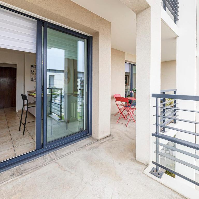 L'Aragon - Wifi - Balcon vue La Maine - Apartment - 11