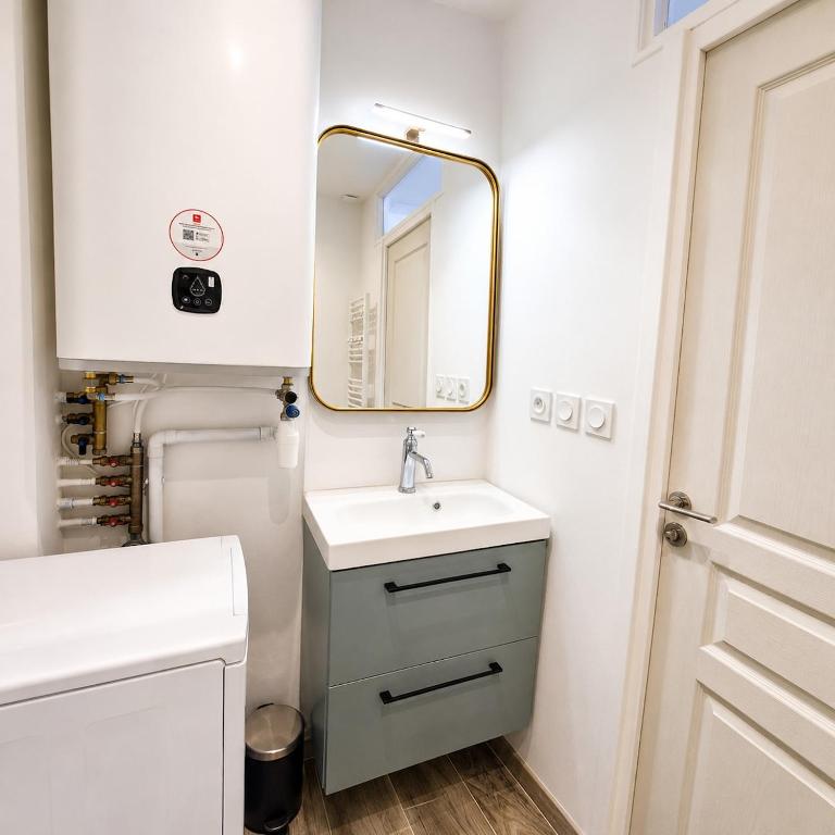L'Ecrin de Canet Plage , Climatisé , Parking , Terrasse , Plage à 2 min à Pieds - Appartement 1 Chambre - 15