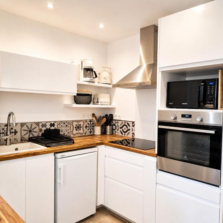 L'Ecrin de Canet Plage , Climatisé , Parking , Terrasse , Plage à 2 min à Pieds - Appartement 1 Chambre - 10