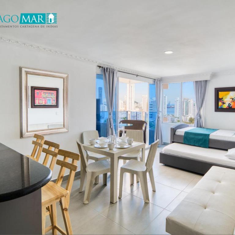 Marea Laguito Apartamentos Cartagena - Deluxe One-Bedroom Apartment - 4