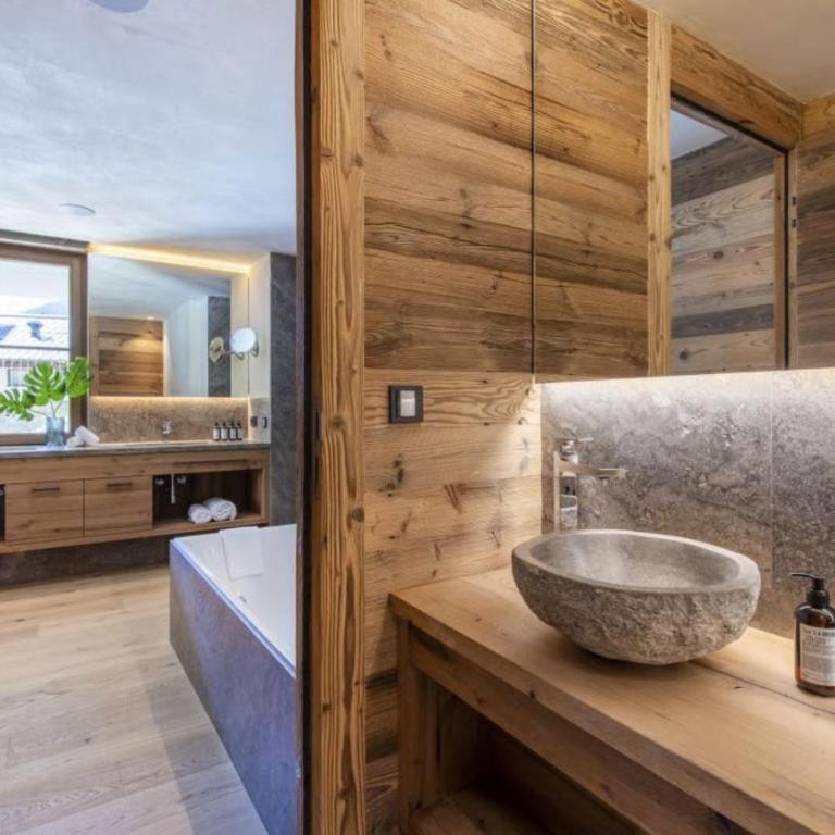 Beautifully mountain property in Servoz Private Parking - Appartement Supérieur - 46