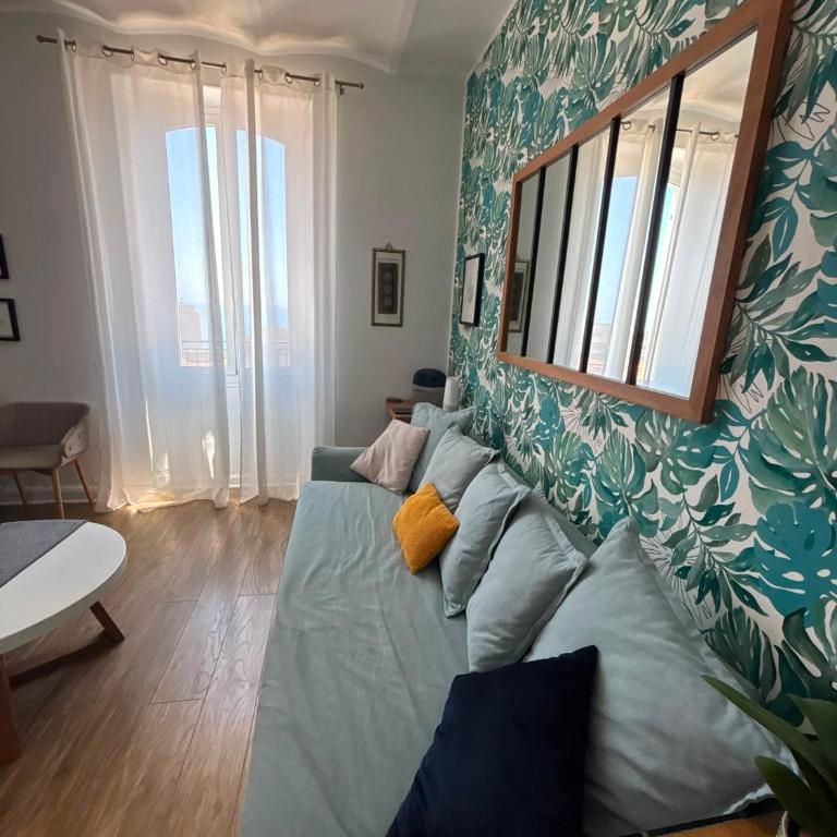 Frontière Monaco - Cosy - Balcon vue mer - GZ - Appartement 1 Chambre - 13