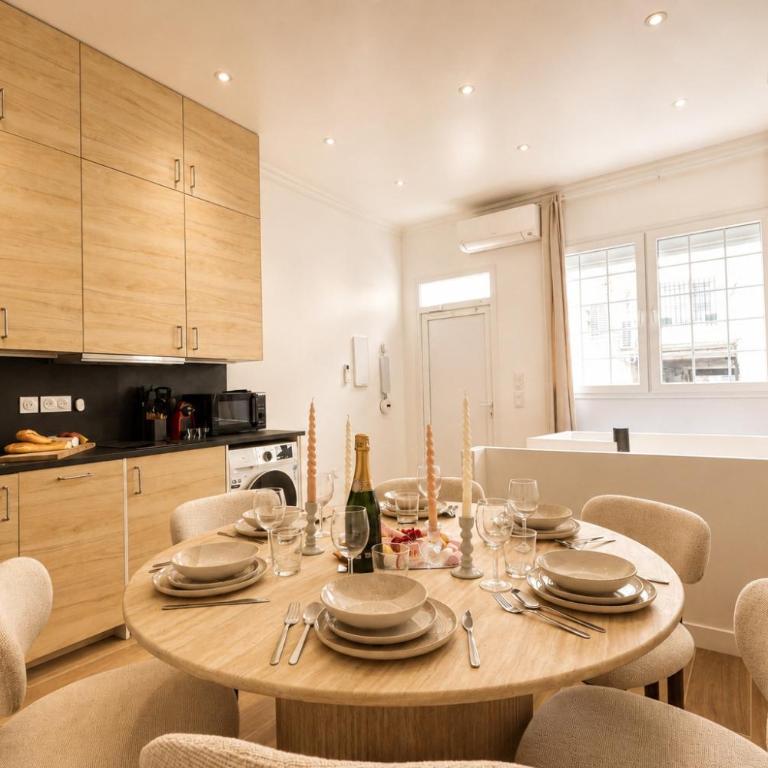 Le Secret SaintDenis Air conditioning 5 Travelers - Appartement - 2