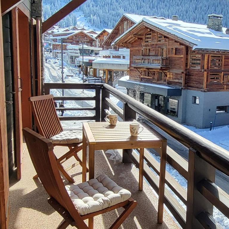 La Ruinette-charming 1-bed flat in Verbier centre - Appartement avec Balcon - 12
