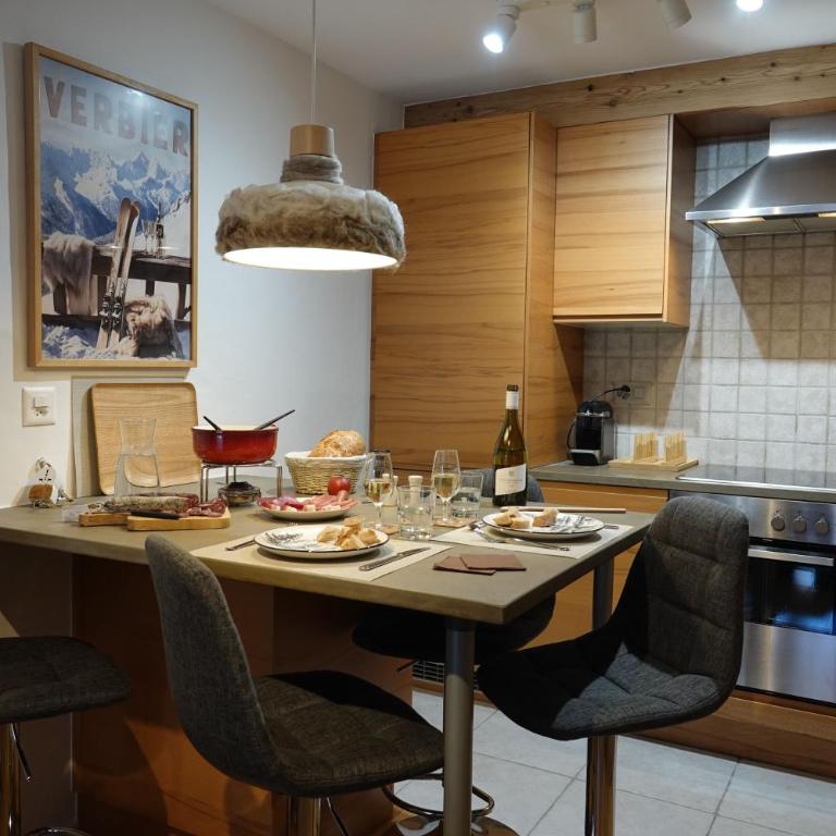 La Ruinette-charming 1-bed flat in Verbier centre - Appartement avec Balcon - 5