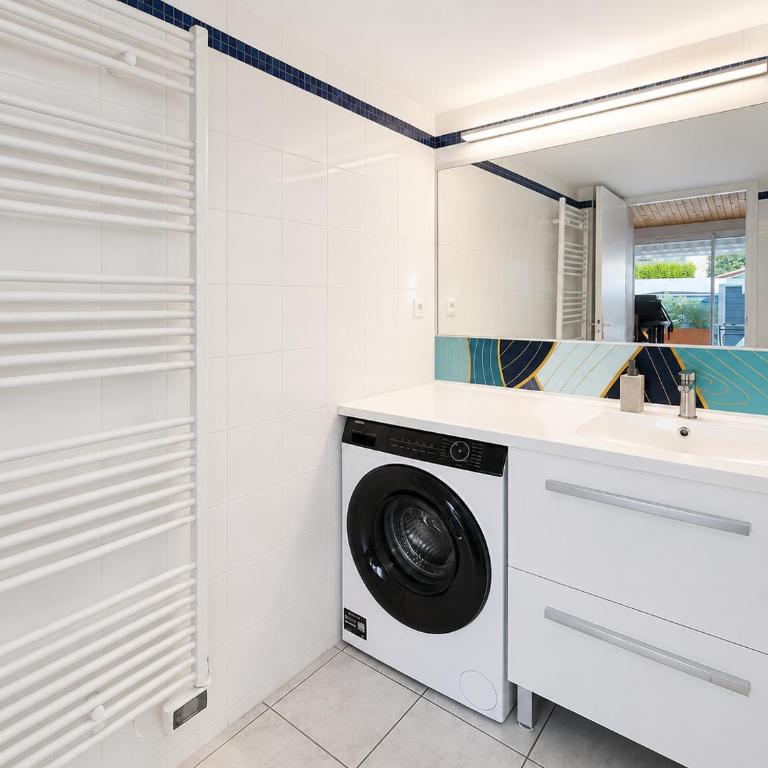 Maison 6 pers, Plage à 150 m, Terrasse, Garage, Wi-Fi & Douchette Extérieure - Maison 3 Chambres - 21