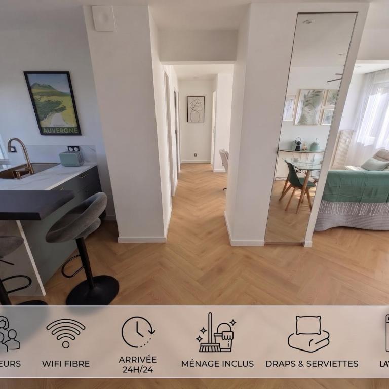 Cœur des Volcans - Vue Puy de Dôme - Apartamento de 2 dormitorios - 17