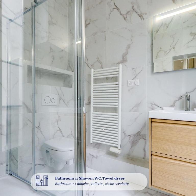 L'Emeraude - Au coeur de Paris - by Mon Petit Faré - Appartement - 7