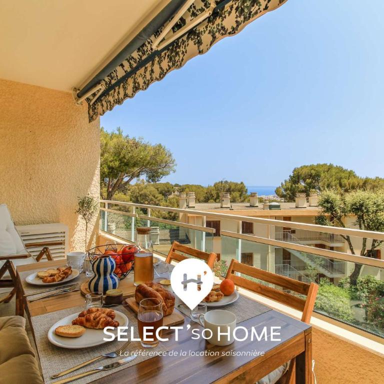 SELECTsoHOME - Vue mer piscine à la Favière - ANGLADE - Appartement 1 Chambre - Vue sur Mer - 1