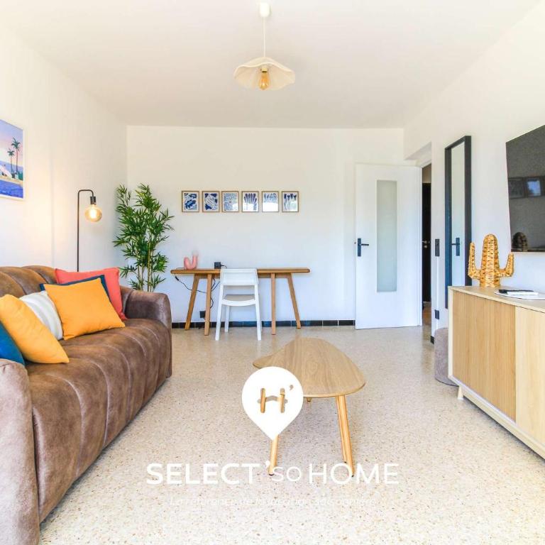 SELECTsoHOME - Vue mer piscine à la Favière - ANGLADE - Appartement 1 Chambre - Vue sur Mer - 4