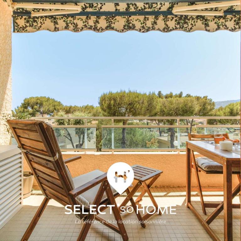 SELECTsoHOME - Vue mer piscine à la Favière - ANGLADE - Appartement 1 Chambre - Vue sur Mer - 12