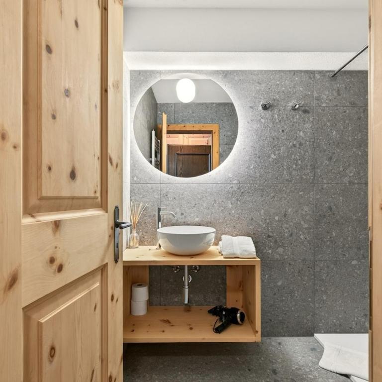 Luxury Monolocale St Moritz Dorf Via Stredas - Apartment mit 1 Schlafzimmer - 15