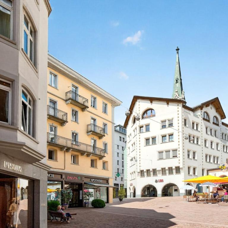 Luxury Monolocale St Moritz Dorf Via Stredas - Apartment mit 1 Schlafzimmer - 23
