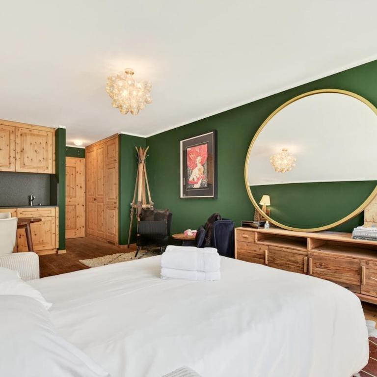 Luxury Monolocale St Moritz Dorf Via Stredas - Apartment mit 1 Schlafzimmer - 35