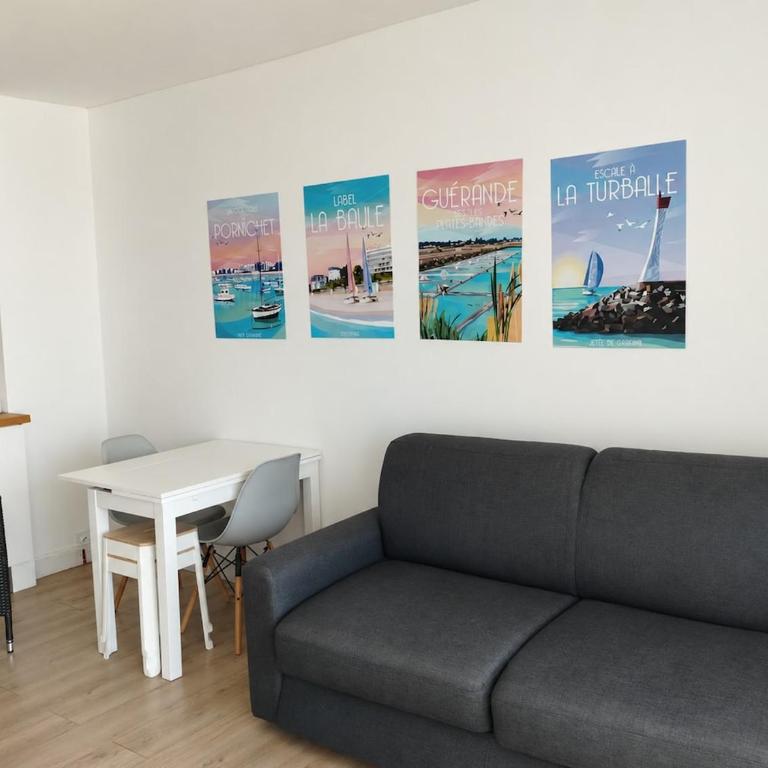 Le Baulnéaire, Vue Mer, Plage à Pied, Parking Privé - Apartment mit 1 Schlafzimmer - 4