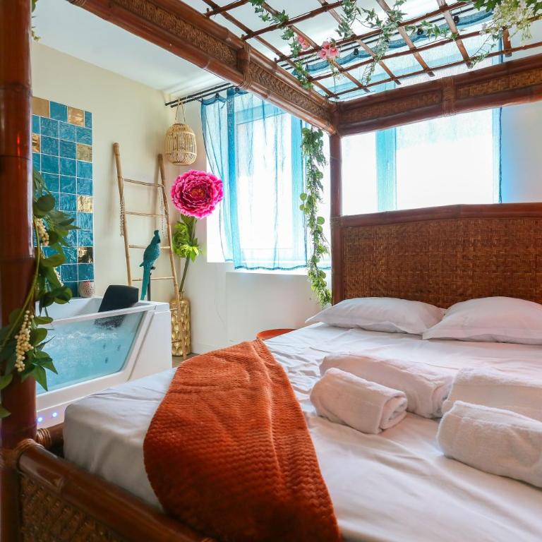 Saïgon centre ville 6 pers T3 Spa & parking - Appartement Supérieur avec Sauna - 20