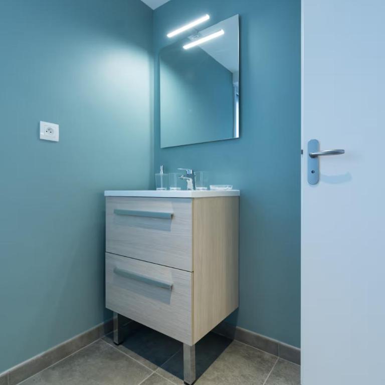 Studio face INSA Villeurbanne, WiFi, bureau dédié, garage, tram T1 - Studio-Apartment - 3