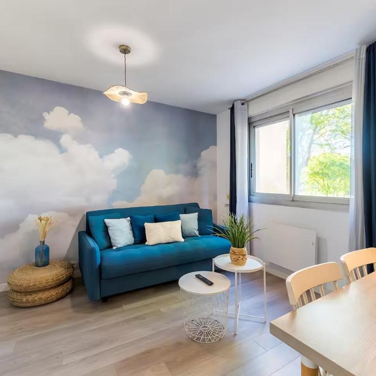 Studio face INSA Villeurbanne, WiFi, bureau dédié, garage, tram T1 - Studio-Apartment - 21