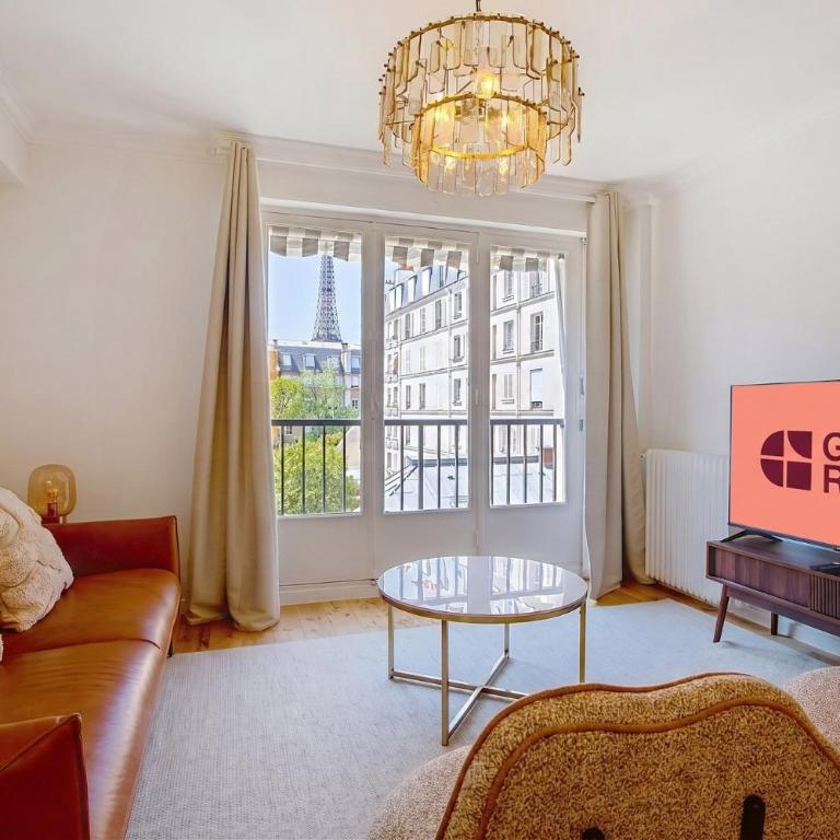 GuestReady - Sunlit Elegance with the Eiffel view - Appartement 3 Chambres - 10