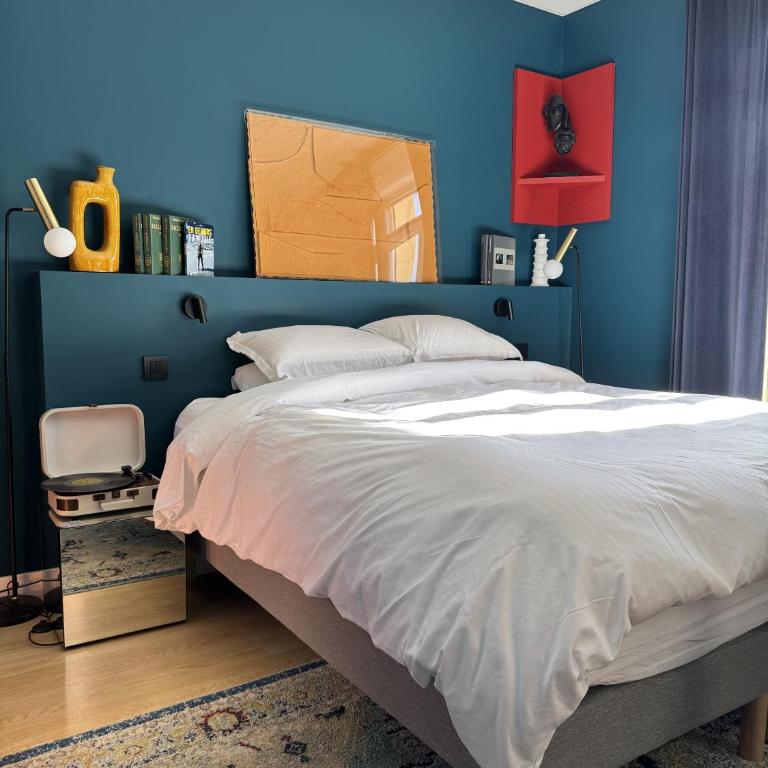 Ostan Hôtel Boutique - Zimmer mit Kingsize-Bett und Bergblick - 4