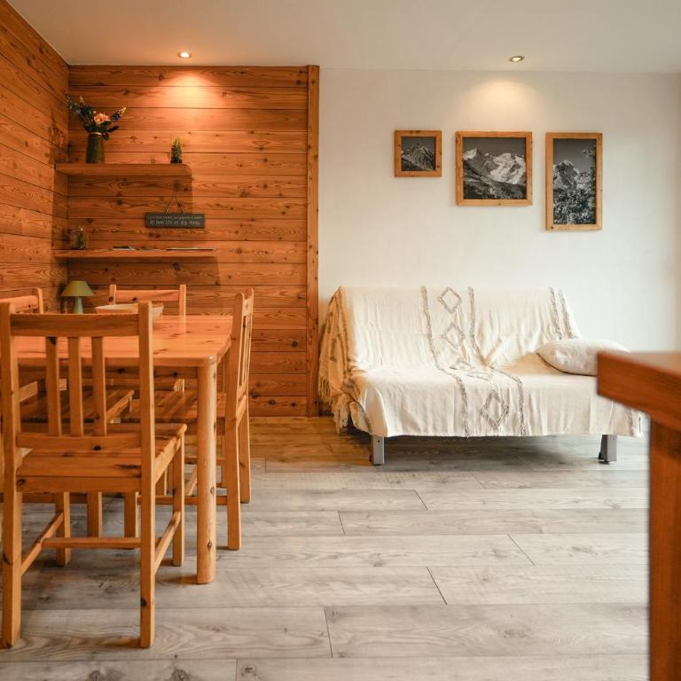 Studio au calme avec coin montagne et parking privé - Apartamento de 1 dormitorio con balcón y vistas a la montaña - 1